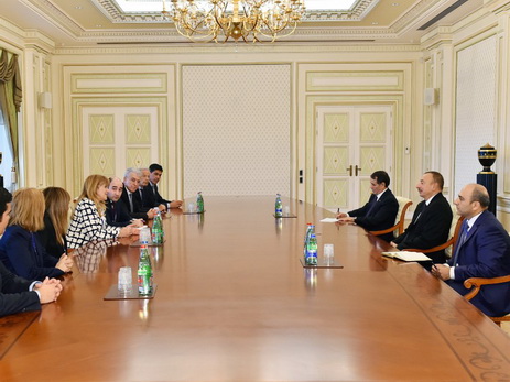 Ильхам Алиев принял делегацию, возглавляемую вице-спикером Палаты депутатов Национального Конгресса Аргентины - ФОТО