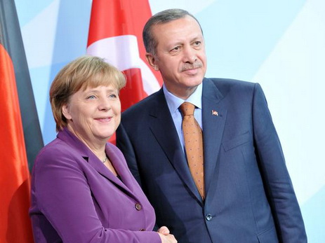 Эрдоган и Меркель обсудили ситуацию в Сирии