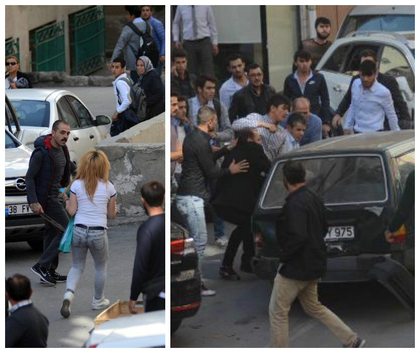В Турции мужчина ударил своей машиной 18 автомобилей и напал на людей с ножом для донера - ФОТО - ВИДЕО
