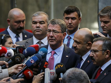 Глава Пентагона: США поддерживают участие Турции в операциях против ИГИЛ