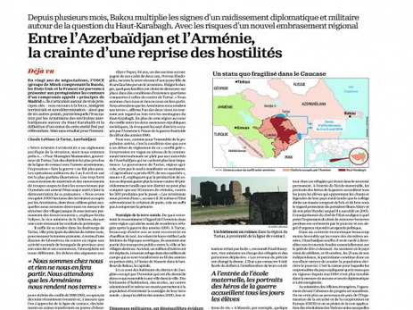 Газета «L’Opinion»: Апрельские события продемонстрировали военную мощь Азербайджана - ФОТО