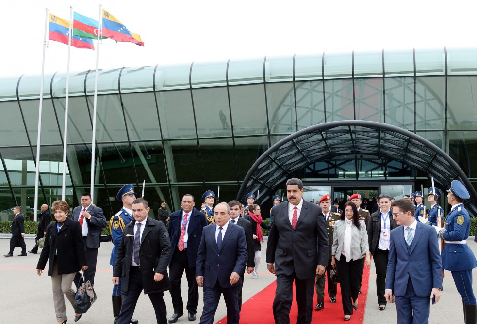 Завершился официальный визит Президента Венесуэлы Николаса Мадуро в Азербайджан