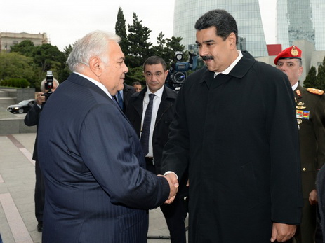 Президент Николас Мадуро: Венесуэла намерена расширять связи с Азербайджаном - ФОТО
