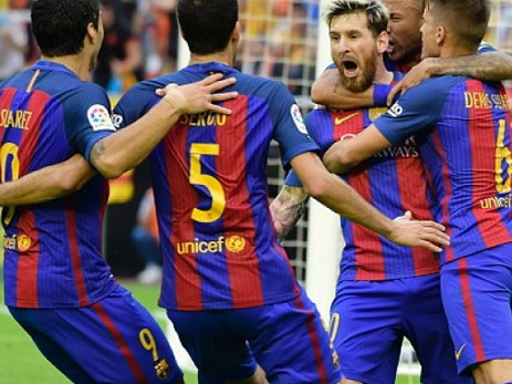 «Барселона» победила «Валенсию» благодаря пенальти на 94-й минуте - ВИДЕО