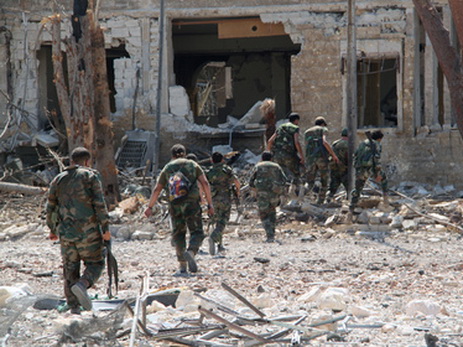 Сирийская армия перешла в наступление на юге Алеппо