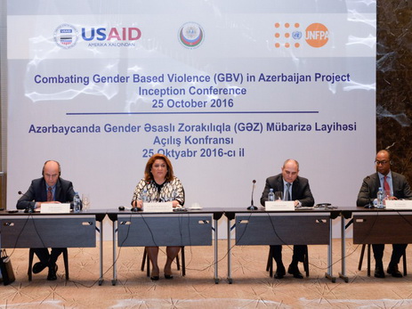 Состоялась церемония открытия проекта «Борьба в Азербайджане с насилием гендерного характера» - ФОТО