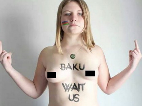 Активистки FEMEN прокомментировали информацию об акции протеста в Баку – ФОТО