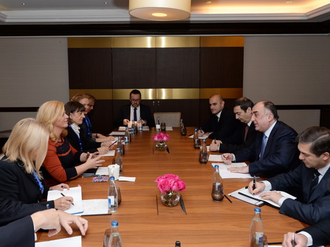 Эльмар Мамедъяров встретился с президентом Хорватии
