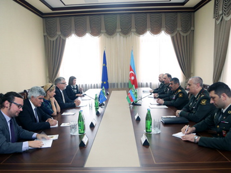 Закир Гасанов обсудил с представителями ЕС нагорно-карабахский конфликт