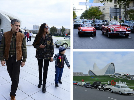 В Баку прошла выставка ретро-автомобилей – ФОТО