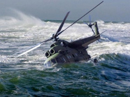 5 человек погибли в итоге крушения вертолета в Каспийском море