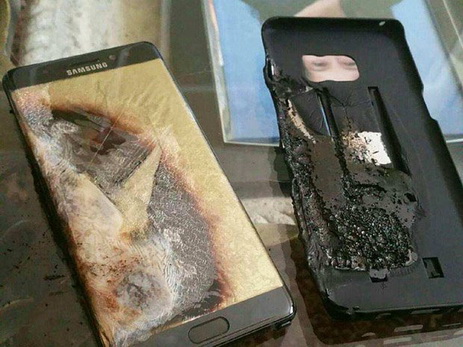 Названа причина взрывов Samsung Galaxy Note 7