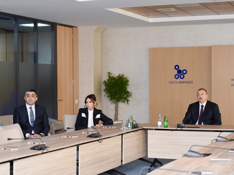 Президент Азербайджана открыл Региональный Дата и Международный коммутационный центры - ФОТО