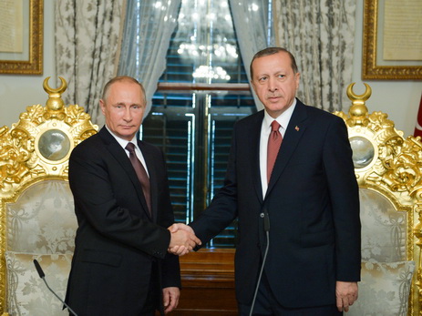 Путин выразил соболезнования Эрдогану в связи с терактом в Стамбуле