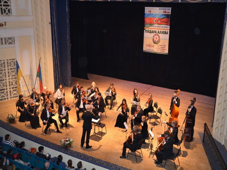 В столице Украины состоялся концерт, посвященный памяти общенационального лидера азербайджанского народа Гейдара Алиева - ФОТО