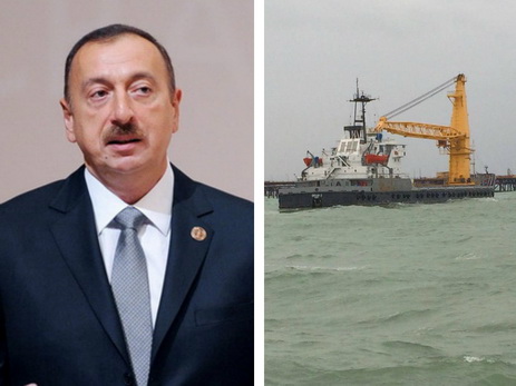 Президент Ильхам Алиев поручил оказать материальную помощь семьям пропавших нефтяников