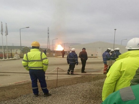 Потушен пожар на магистральном газопроводе в Баку – ФОТО – ВИДЕО – ОБНОВЛЕНО