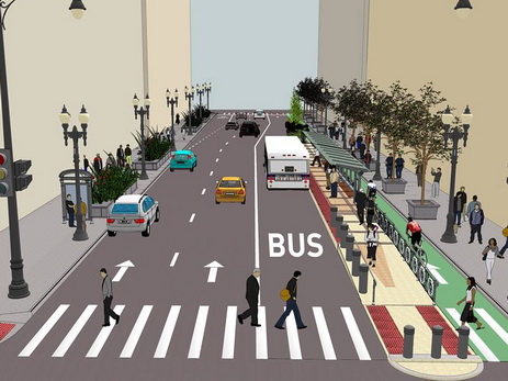 Avtobuslar üçün xüsusi zolaqlar təşkil ediləcək – SİYAHI – XƏRİTƏ