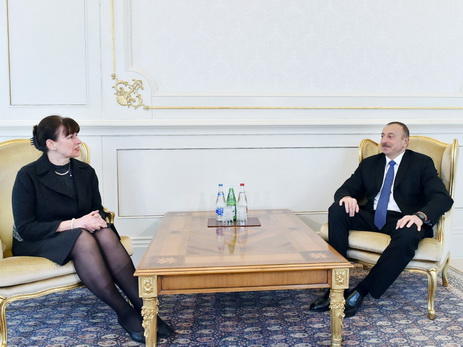 Президент Ильхам Алиев принял новоназначенного посла Эстонии в Азербайджане - ФОТО