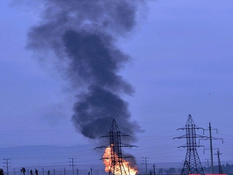 SOCAR: Yanğın baş verən magistral qaz kəmərində təmir-bərpa işlərinə başlanılıb