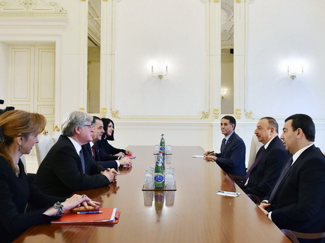 Президент Азербайджана принял содокладчиков Мониторингового комитета ПАСЕ