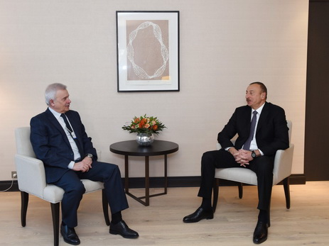 Президент Ильхам Алиев встретился с президентом российской компании LUKOIL - ФОТО