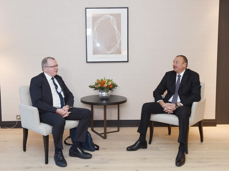 Президент Ильхам Алиев встретился с главным исполнительным директором компании Statoil - ФОТО