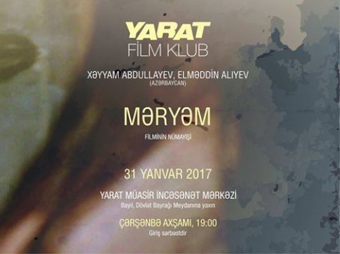 В YARAT будет представлен фильм «Марьям»