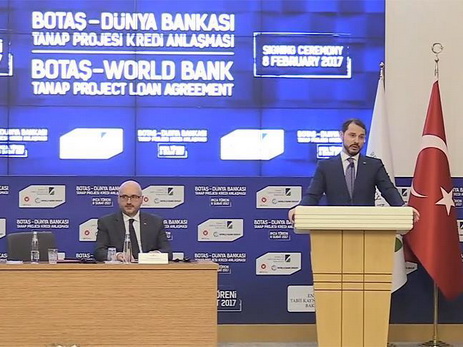 Всемирный банк выделил BOTAS кредит на $400 млн на TANAP