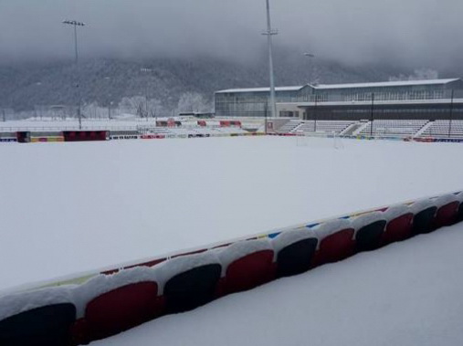 ФК «Габала» уверяет, что поле будет полностью готово к матчу с «Карабахом» - ВИДЕО