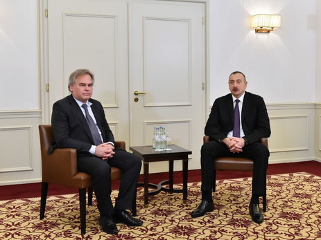 Состоялась встреча Президента Азербайджана с владельцем компании Kaspersky Lab - ФОТО
