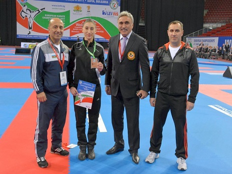 Azərbaycan karateçisi Avropa üçüncüsü olub