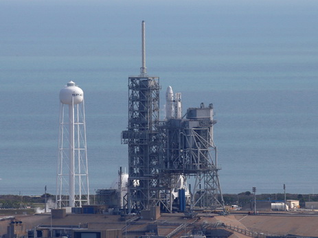 Запуск Falcon 9 отменили за несколько секунд до старта