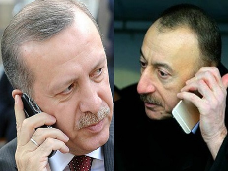 Türkiyə və Azərbaycan prezidentləri arasında telefon danışığı olub