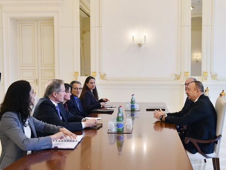 Президент Азербайджана принял заместителя помощника госсекретаря США по энергетической дипломатии - ФОТО