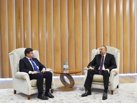 Президент Азербайджана встретился с министром экономического развития Италии - ФОТО
