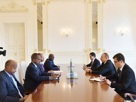 Президент Азербайджана принял министра иностранных дел и международного сотрудничества Джибути - ФОТО