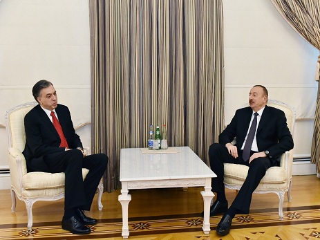 İlham Əliyev Monteneqro prezidenti Filip Vuyanoviç ilə görüşüb