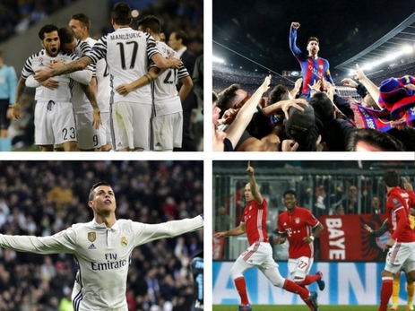 «Бавария» против «Реала», «Ювентус» против «Барселоны». Наступает кульминация Лиги чемпионов