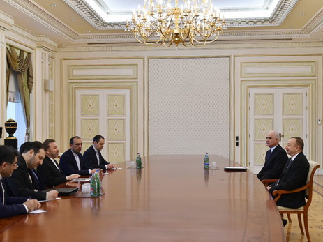 Президент Ильхам Алиев принял министра связи и информационных технологий Ирана