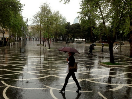 Завтра в Баку возможен кратковременный дождь