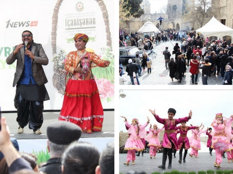 В Баку проходит Фестиваль «Новруз» - ФОТО