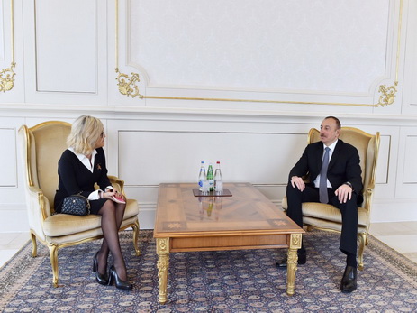 Президент Ильхам Алиев принял верительные грамоты новоназначенного посла Португалии – ФОТО