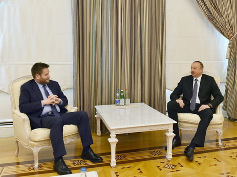 Президент Азербайджана принял регионального президента компании BP - ФОТО