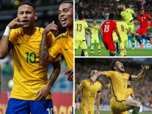 Отбор на ЧМ-2018: Бразильцы квалифицировались первыми, Аргентина без Месси проиграла Боливии - ВИДЕО