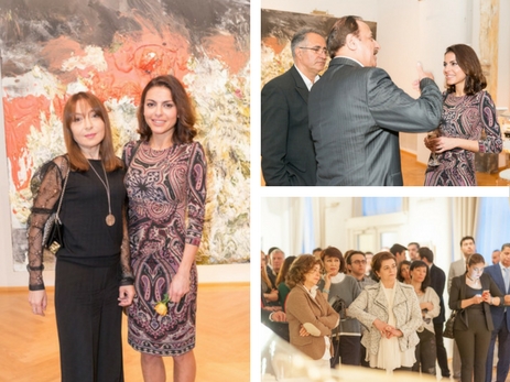В Вене открылась персональная выставка талантливого азербайджанского художника Аиды Махмудовой - ФОТО