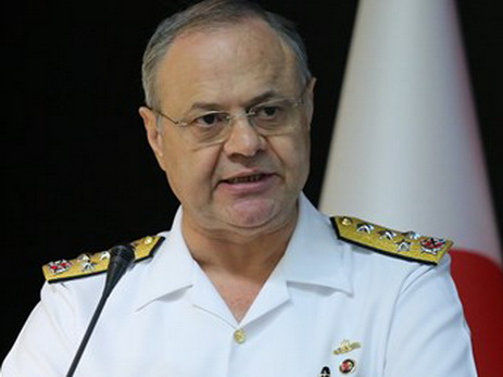 Командующий Военно-морскими силами Турции находится с визитом в Азербайджане
