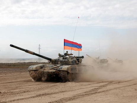 ВС Армении проводят учения на оккупированной территории Агдамского района