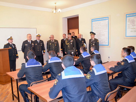 Делегация ВМС Турции посетила Азербайджанское высшее военное училище – ФОТО