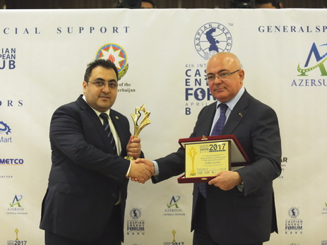 В Баку состоялась церемония вручения премий Caspian Energy Award и Caspian Business Award – ФОТО